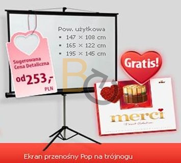 Walentynkowa promocja - projektor, ekrany, flipcharty, tablice