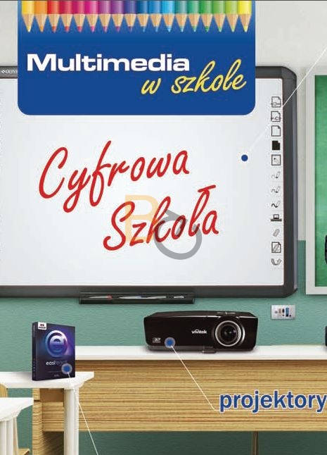 Akcja Multimedia w szkole - ekrany, tablice, projektory i wizualizery