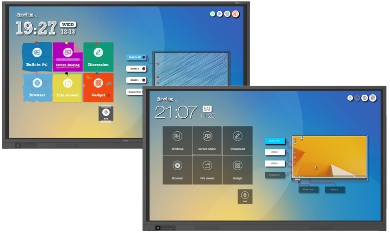 Nowe funkcje monitorów Newline z serii RS
