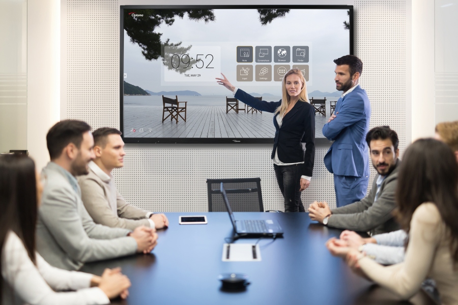 Nowe monitory interaktywne Optoma w ofercie ABC Prezentacji