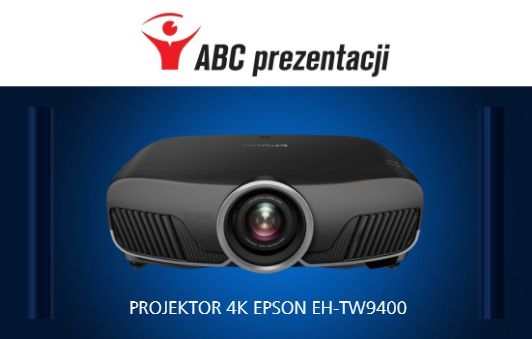 Zestaw do kina domowego: projektor Epson EH-TW9400 + Ekran Adeo Tensio Elegance