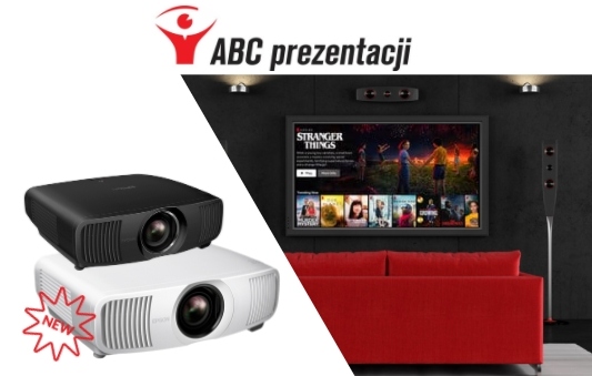 Nowe projektory laserowe Epson do kina domowego: EH-LS12000B i EH-LS11000W