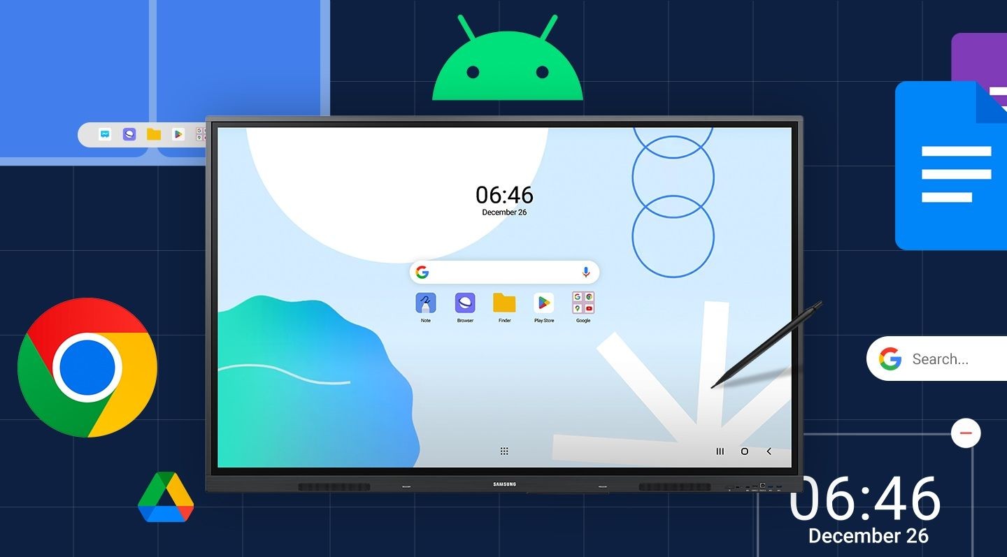 Monitory interaktywne SAMSUNG WAD - nieograniczone możliwości uczenia się