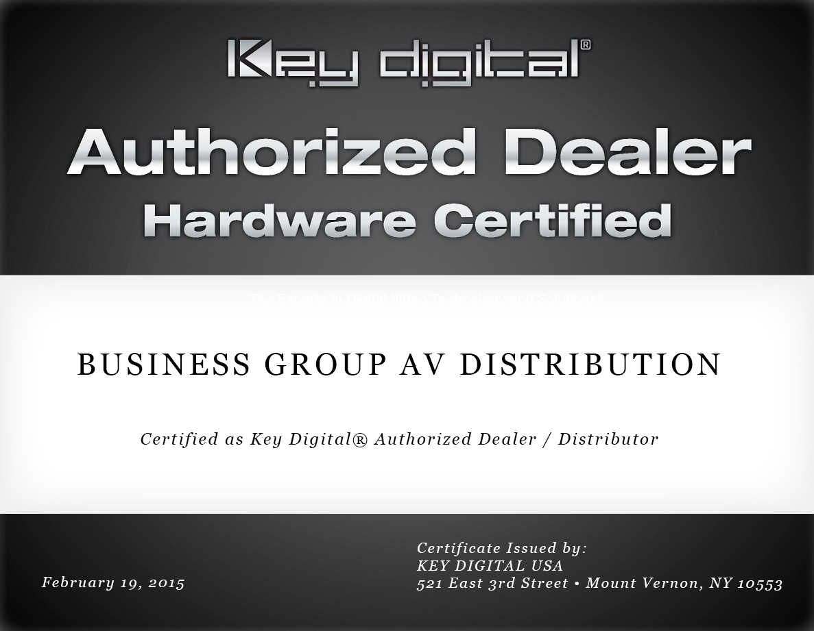 Certyfikat Key Digital