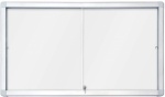 Gablota wewnętrzna 2x3 z przesuwanymi drzwiami model 1 12xA4 (141x70cm) - lakierowana