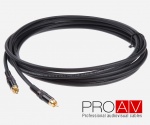 Kabel ProAV Professional Composite 1xRCA <-> 1xRCA 100m