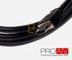 PROAV Kabel HDMI-HDMI  2m High Speed with Ethernet 1.4