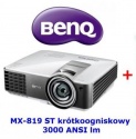 Projektor krótkoogniskowy BenQ MX819ST dobra cena
