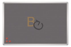 Tablica Pinmag 2x3 OfficeBoard 45x60cm - rama srebrna