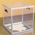 Urny do głosowania, kabiny i tablice wyborcze