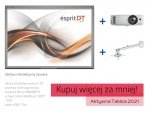 Zestaw interaktywny - Esprit DT + projektor BenQ MX808STH + uchwyt Avtek WallMount NEXT 1200 + kabel HDMI 7,5m