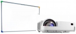 Zestaw interaktywny - Tablica DualBoard 1279 + projektor NEC M333XS + uchwyt ścienny