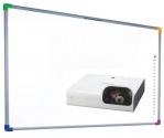 Zestaw interaktywny - Tablica DualBoard 1279 + projektor SONY VPL-SX 225 + podstawa mobilna