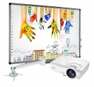 Zestaw interaktywny: Tablica interaktywna Avtek TT-Board 80 Pro + Vivitek DX283-ST + uchwyt + kabel HDMI