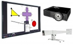 Zestaw interaktywny - tablica Avtek TT-Board 2193 + projektor ViewSonic PJD6683WS + uchwyt Avtek ST1200