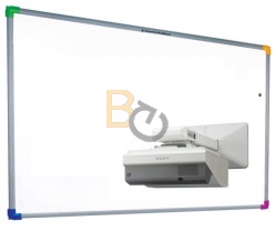 Zestaw interaktywny - tablica interaktywna Interwrite TouchBoard PLUS 1078 (4:3) + projektor Sony VPL-SX631 + uchwyt ścienny