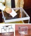 Urna wyborcza przezroczysta z pleksi z licznikiem 