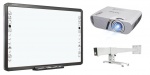 Zestaw interaktywny - tablica Qomo QWB200-PS + projektor multimedialny ViewSonic PJD5353LS + uchwyt WallMount 1200