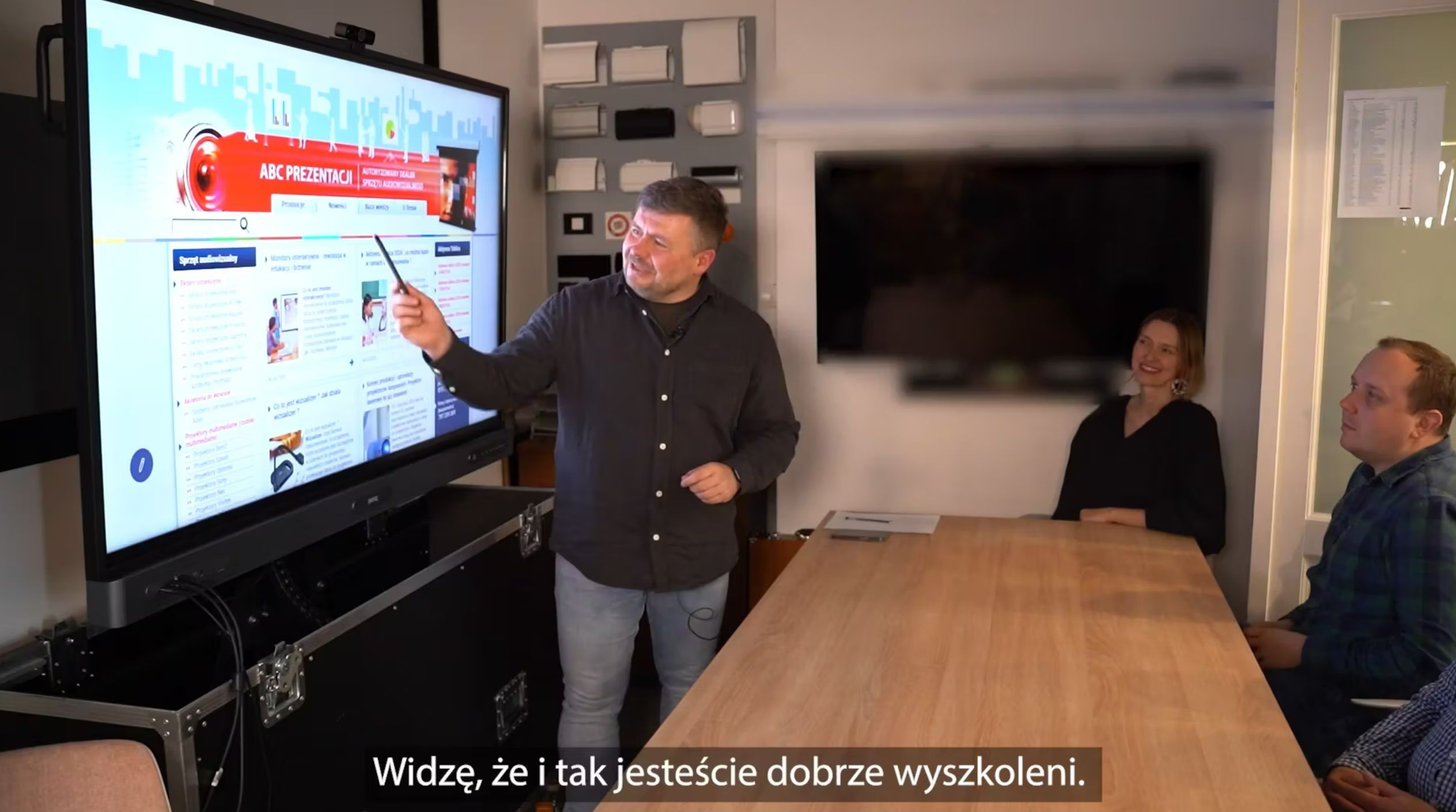 BenQ RP6504 monitor interaktywny