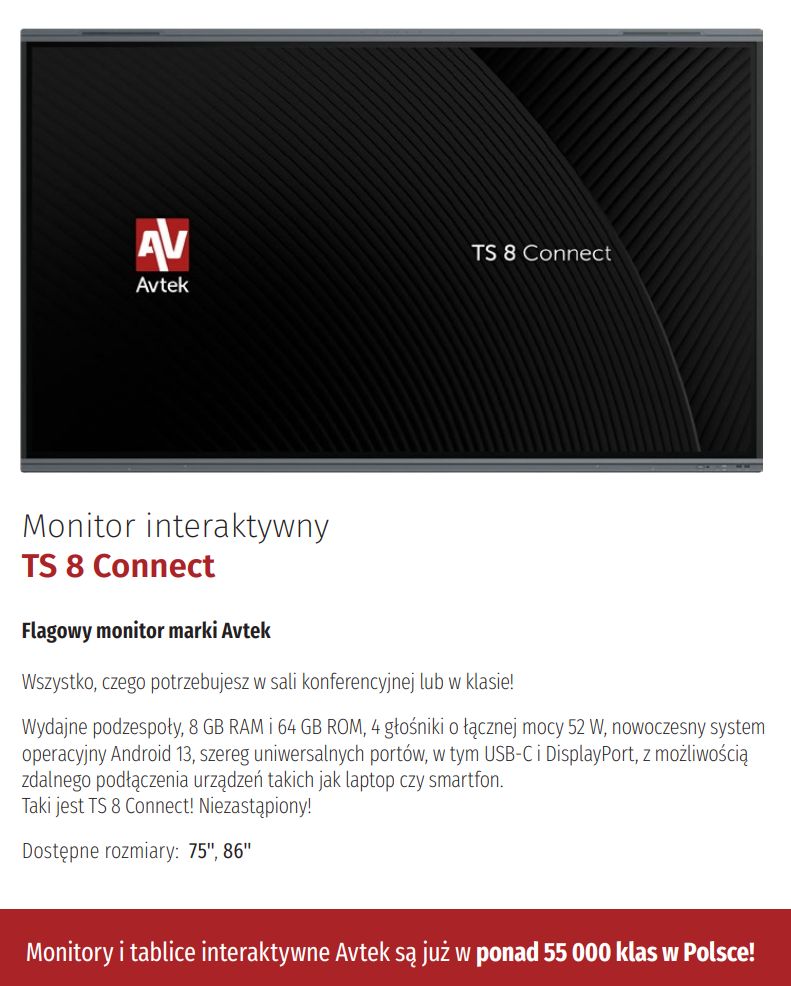 monitor do szkoły